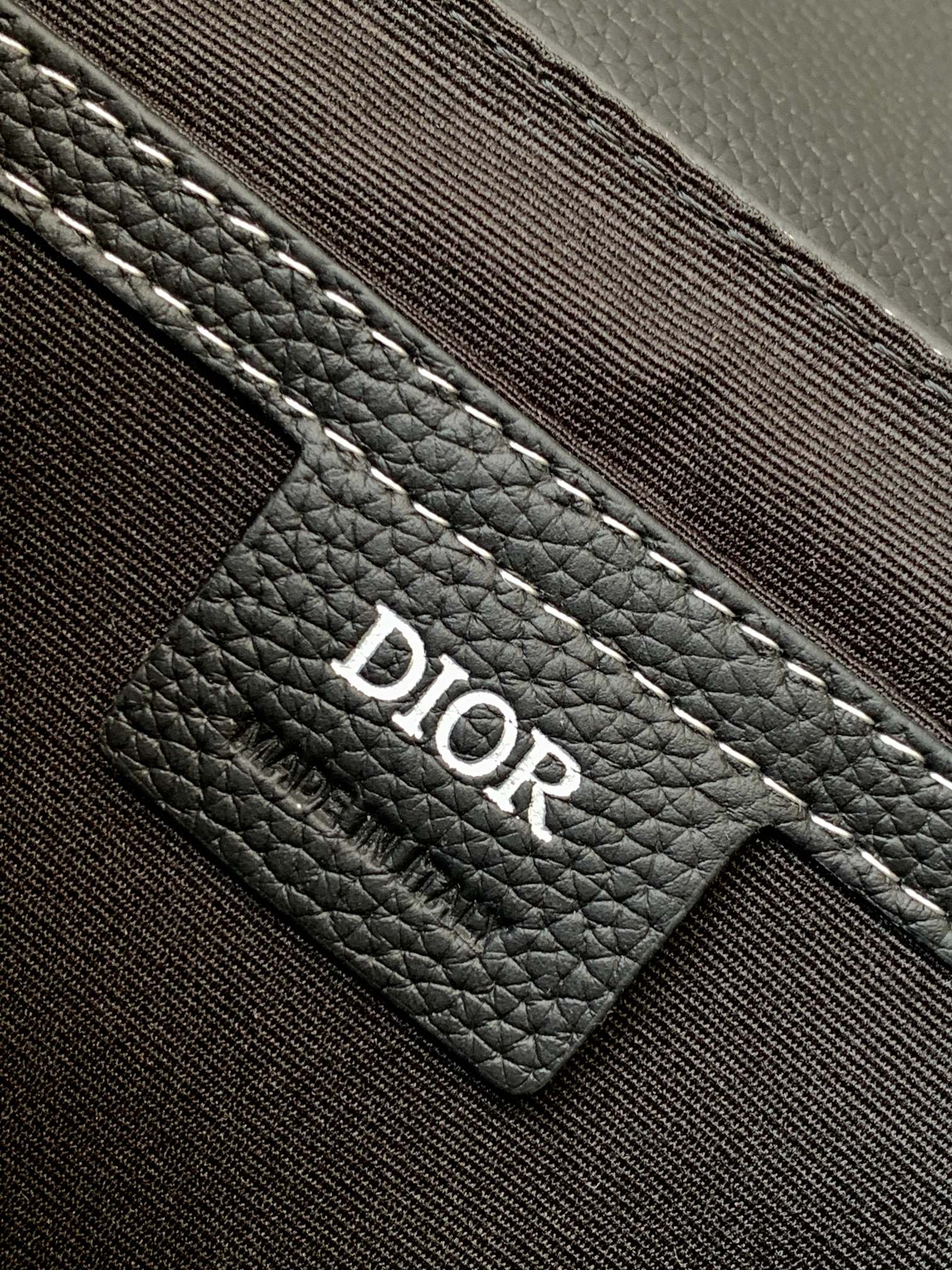 Replica DIOR Aluminum clasp with Christian Dior logo Saddle messenger bag