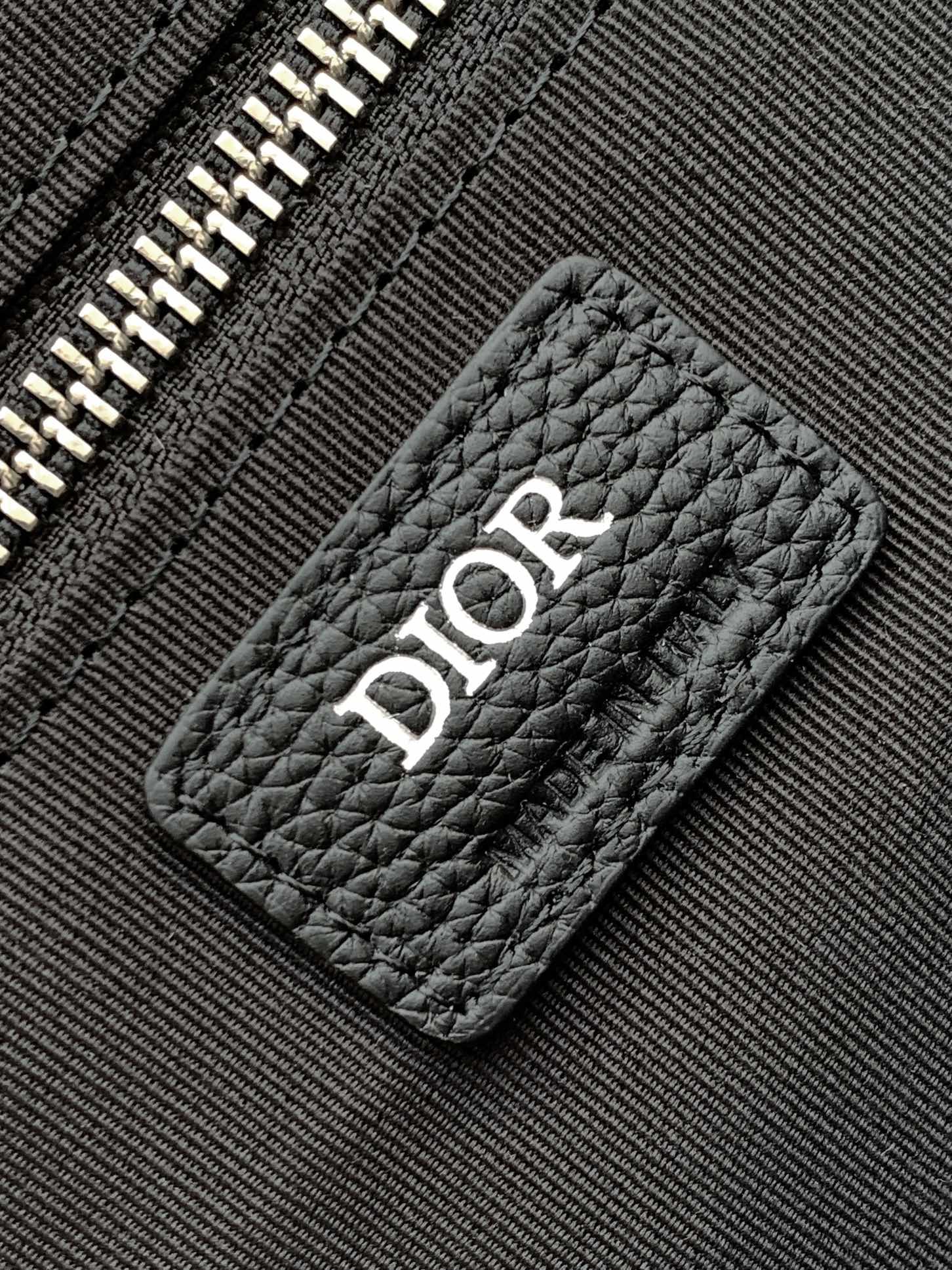 Replica DIOR Black Oblique printing toiletry