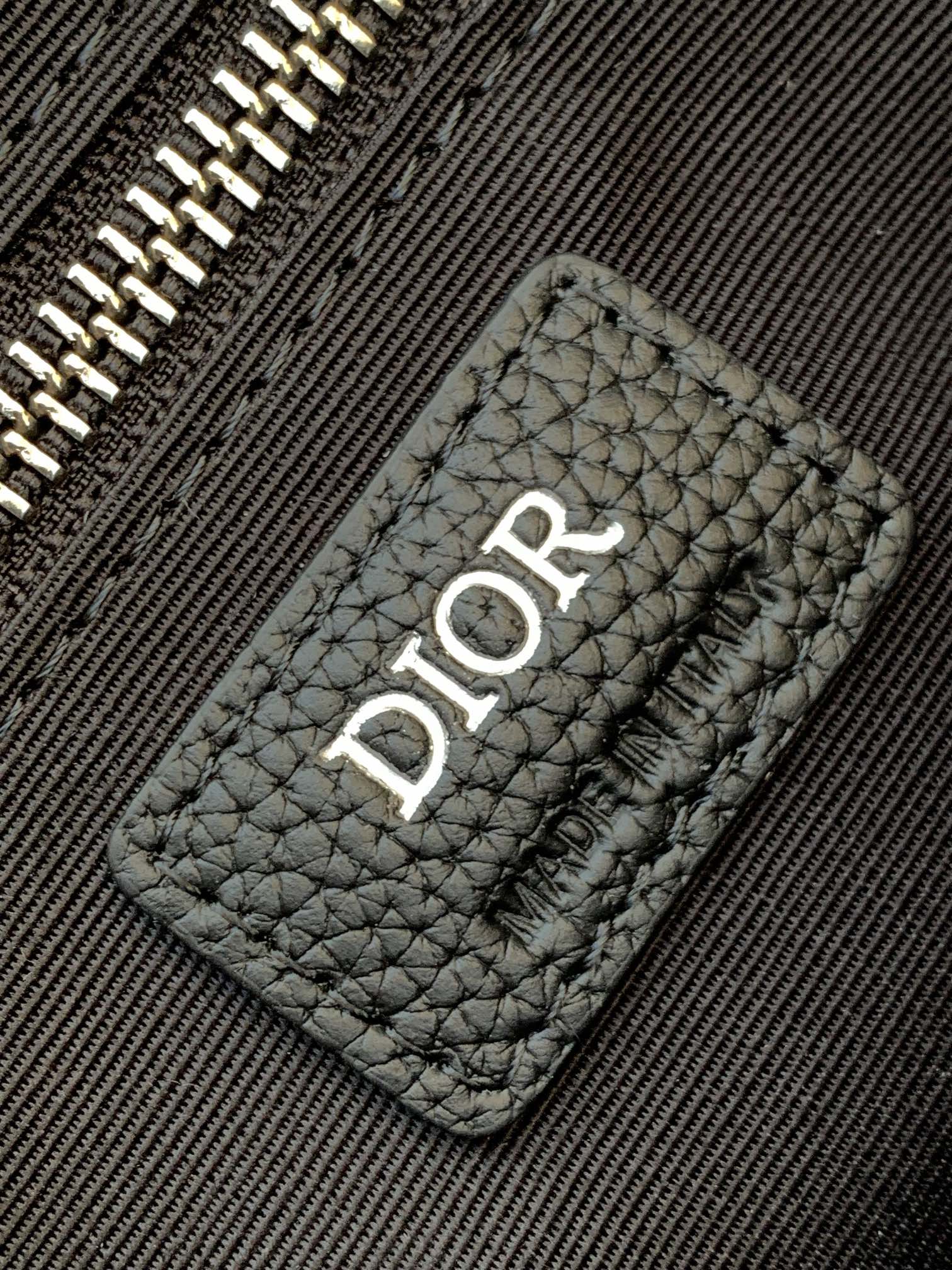 Replica DIOR Black Oblique printing toiletry