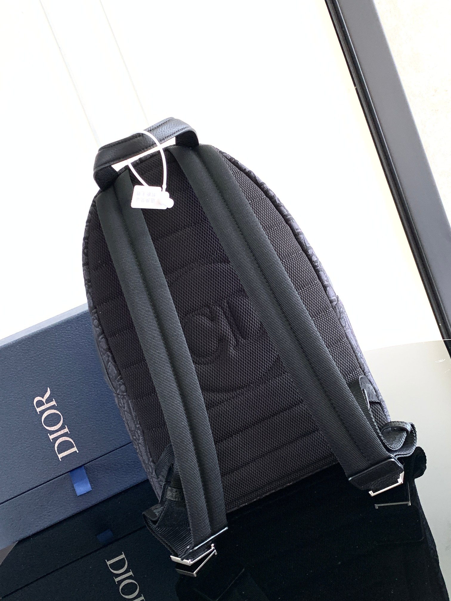 Replica DIOR - Rider Backpack Black Dior Oblique Jacquard - Men