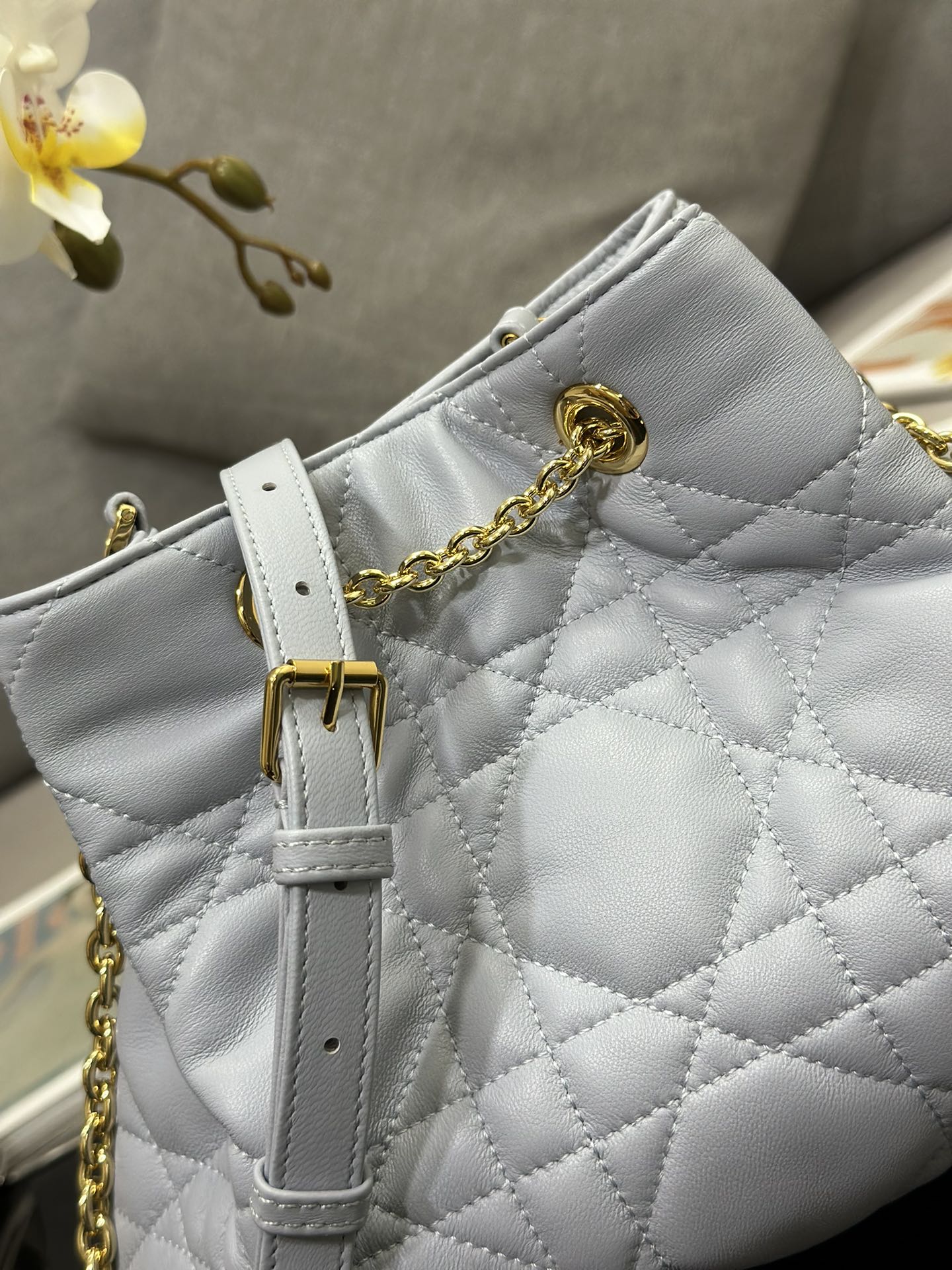 Replica Dior Ammi medium drawstring bag