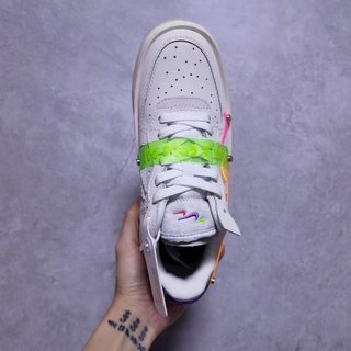 Replica Wmns Nike Air Force 1 Fontanka Sail-white-green Strike Sz 5.5