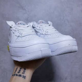 Replica Nike W Air Force 1 Fontanka White Yellow Da7024-101 Women's Sz 10