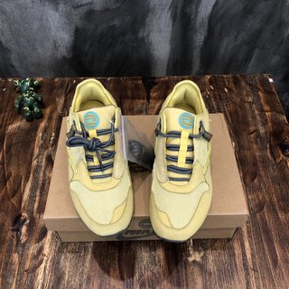 Replica Nike Mens Air Max 1 DO9392 700 Travis Scott - Saturn Gold - Size 12.5