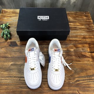 Replica Size 5.5 - Nike Air Force 1 Low X Kith White