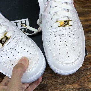 Replica Size 5.5 - Nike Air Force 1 Low X Kith White