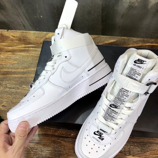 Replica Nike Air Force 1 High '07 Lv8 3 Dual Air Triple White Cj1385 100 Size