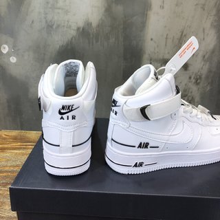 Replica Nike Air Force 1 High '07 Lv8 3 Dual Air Triple White Cj1385 100 Size