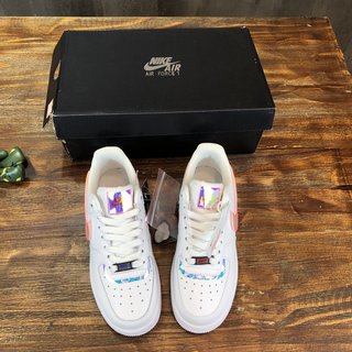 Replica Custom Air Force 1's - Stitch Swoosh AF1