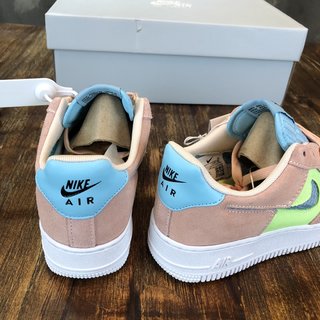 Replica W Nike Air Force 1 '07 Washed Coral-oracle Aqua Wmms.sz.9=mns.7.5