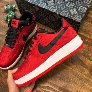 Replica Nike CLOT x Nike Air Force 1 Supreme TZ 'Chinese Candy Box' 358701-601