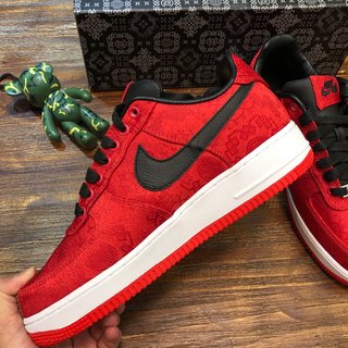 Replica Nike CLOT x Nike Air Force 1 Supreme TZ 'Chinese Candy Box' 358701-601