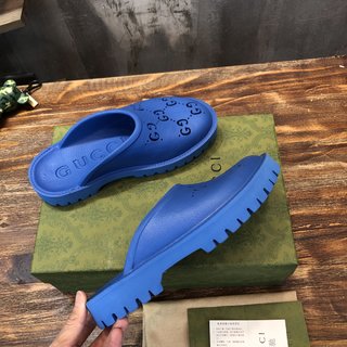 Replica gucci couple slipper