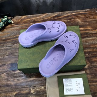 Replica gucci couple slipper