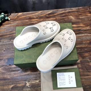 Replica gucci couple slipper