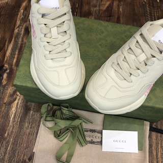 Replica Gucci Lemon Print Rhyton Sneaker