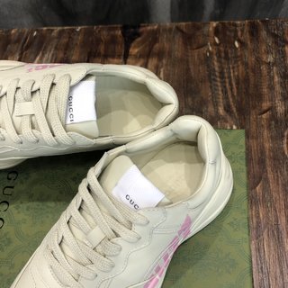 Replica Gucci Lemon Print Rhyton Sneaker