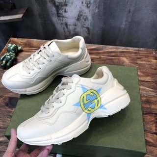 Replica Gucci Star Print Rhyton Sneakers