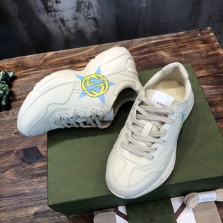 Replica Gucci Star Print Rhyton Sneakers