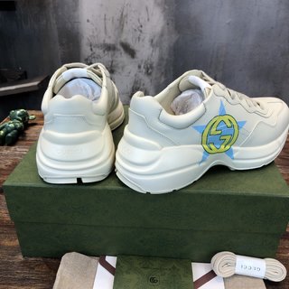 Replica Gucci Star Print Rhyton Sneakers