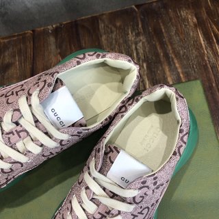 Replica Gucci Rhyton 100 Beige Monogram Green