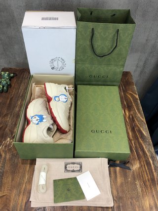 Replica (WMNS) GUCCI Doraemon x GUCCI Rhyton 'Ivory'