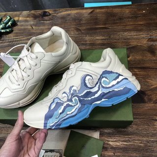 Replica Gucci Rython “wave” Leather Shoe