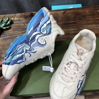 Replica Gucci Rython “wave” Leather Shoe