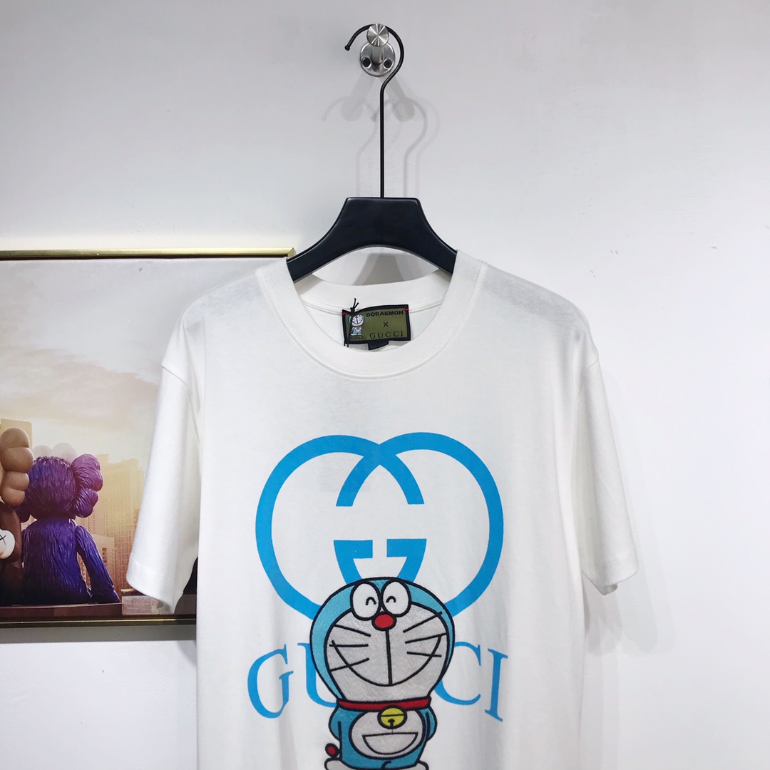 Replica Gucci  Doraemon spring T-shirt
