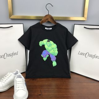 Replica Balenciaga Little Boy's & Boy's The Incredible Hulk T-Shirt - Black Green - Size 10