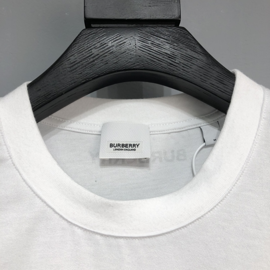 Replica BURBERRY 2022 new Demon embroidery T-shirt