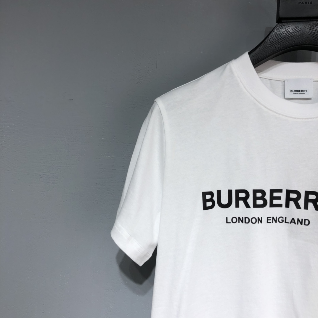 Replica BURBERRY 2022 new printing T-shirt
