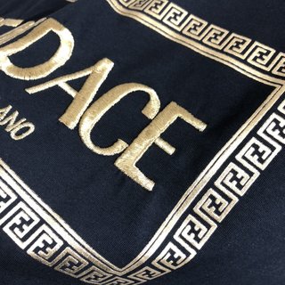 Replica Fendi*Ver Fendace logo T-shirt