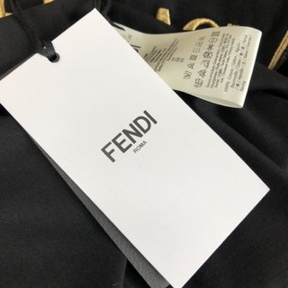 Replica Fendi*Ver Fendace logo T-shirt