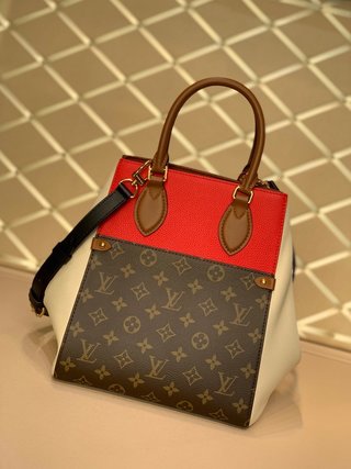 Replica Louis Vuitton new FOLD TOTE medium size Handbags M45409