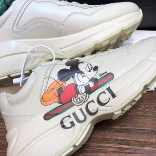 Replica Gucci Men's Micky Mouse Disney Rhyton Sneakers