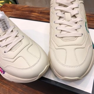 Replica Gucci | Shoes | Gucci Rhyton Womens Leather Sneakers