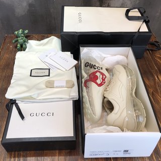 Replica gucci shoes tongue