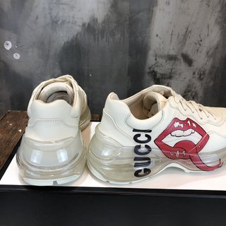 Replica gucci shoes tongue