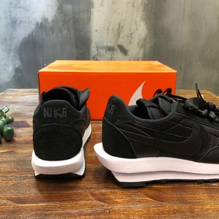 Replica Nike LD Waffle Sacai Black Nylon Size 10.5 DS Brand New Never Worn