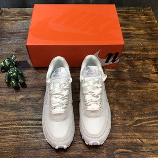 Replica Nike Sacai X Ldwaffle 'white Nylon' Size 7