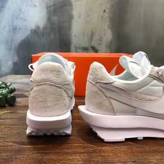 Replica Nike Sacai X Ldwaffle 'white Nylon' Size 7