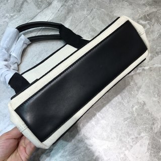 Replica Balenciaga Navy Cabas S Bag