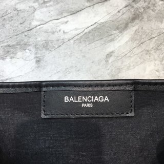 Replica Balenciaga Navy Cabas S Bag