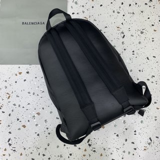 Replica Balenciaga - Everyday logo-print leather backpack - women - Leather - One Size - Black