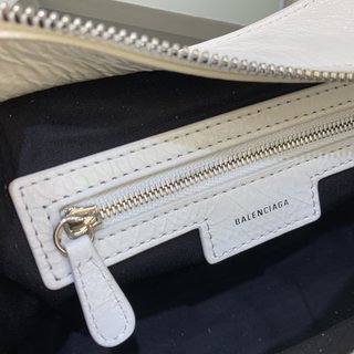 Replica Balenciaga | Women Xs Neo Cagole Leather Shoulder Bag Optic White Unique