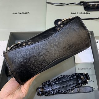 Replica Balenciaga Neo Cagole XS Handbag In Black, For Women, Women's Bags 10.2in/26cm