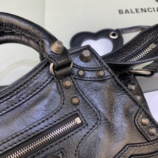 Replica Balenciaga Neo Cagole XS Handbag In Black, For Women, Women's Bags 10.2in/26cm