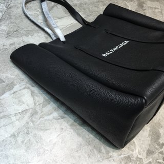 Replica Black Balenciaga Everyday Tote Bag