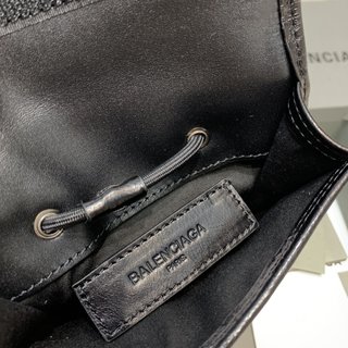 Replica Balenciaga - Explorer Logo-print Leather Pouch - Mens - Black